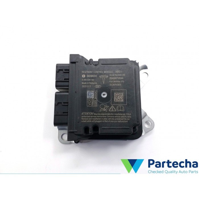 TESLA MODEL 3 SRS Control Unit (1512876-00-E)
