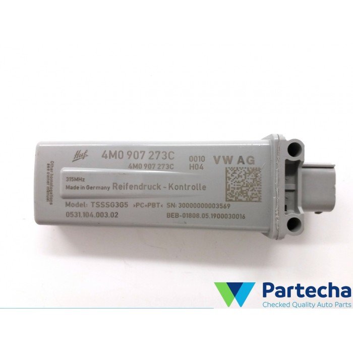 AUDI A6 (C8, 4A2) Control unit for tyre pressure control (4M0907273C)