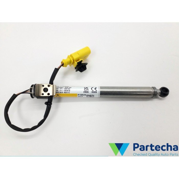 AUDI A4 (8W2, B9) Bonnet hinge actuator (8W0823823C)