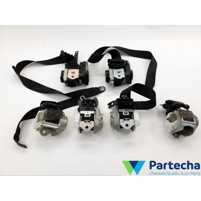 AUDI Q7 (4MB) Seat belt Front + Rear SET R+L (4M0857706AC)