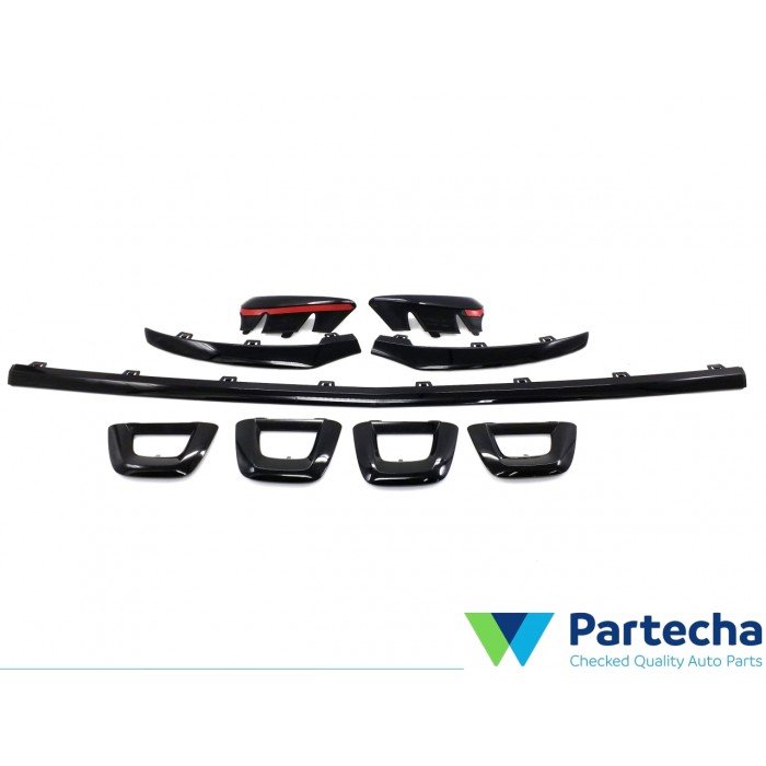 MERCEDES-BENZ GLC Coupe (C253) Front bumper cover molding trim set (A1728852200)