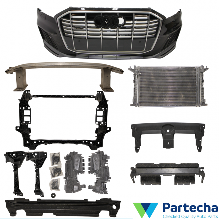 AUDI Q7 4MB facelift Front bumper full set, S-Line (4M0853651AJ)