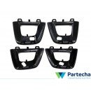 MERCEDES-BENZ GLC Coupe (C253) Front bumper cover molding trim set (A1728852200)
